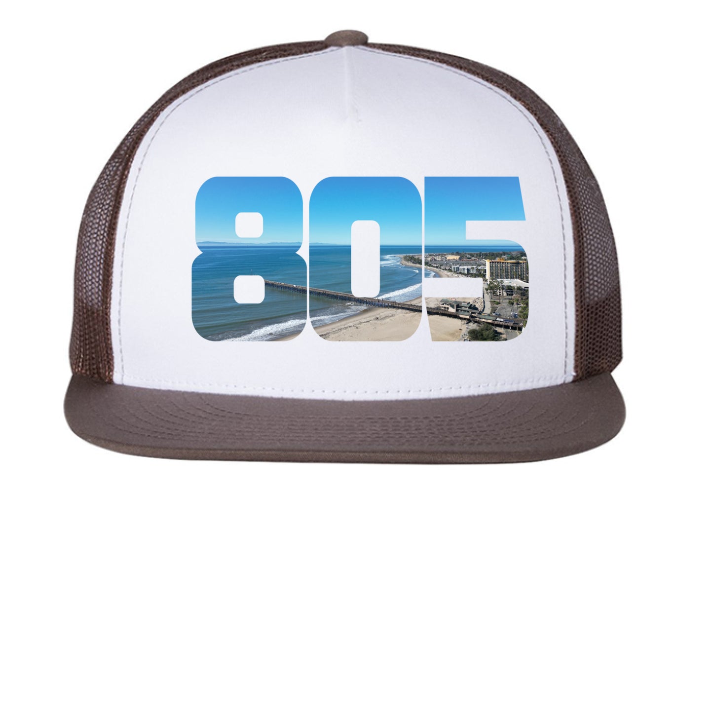 Brown/ White/ Brown - FRONT