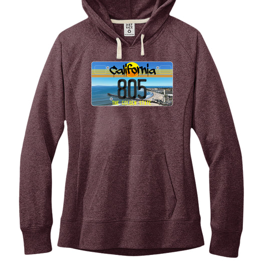 Maroon Heather - FRONT