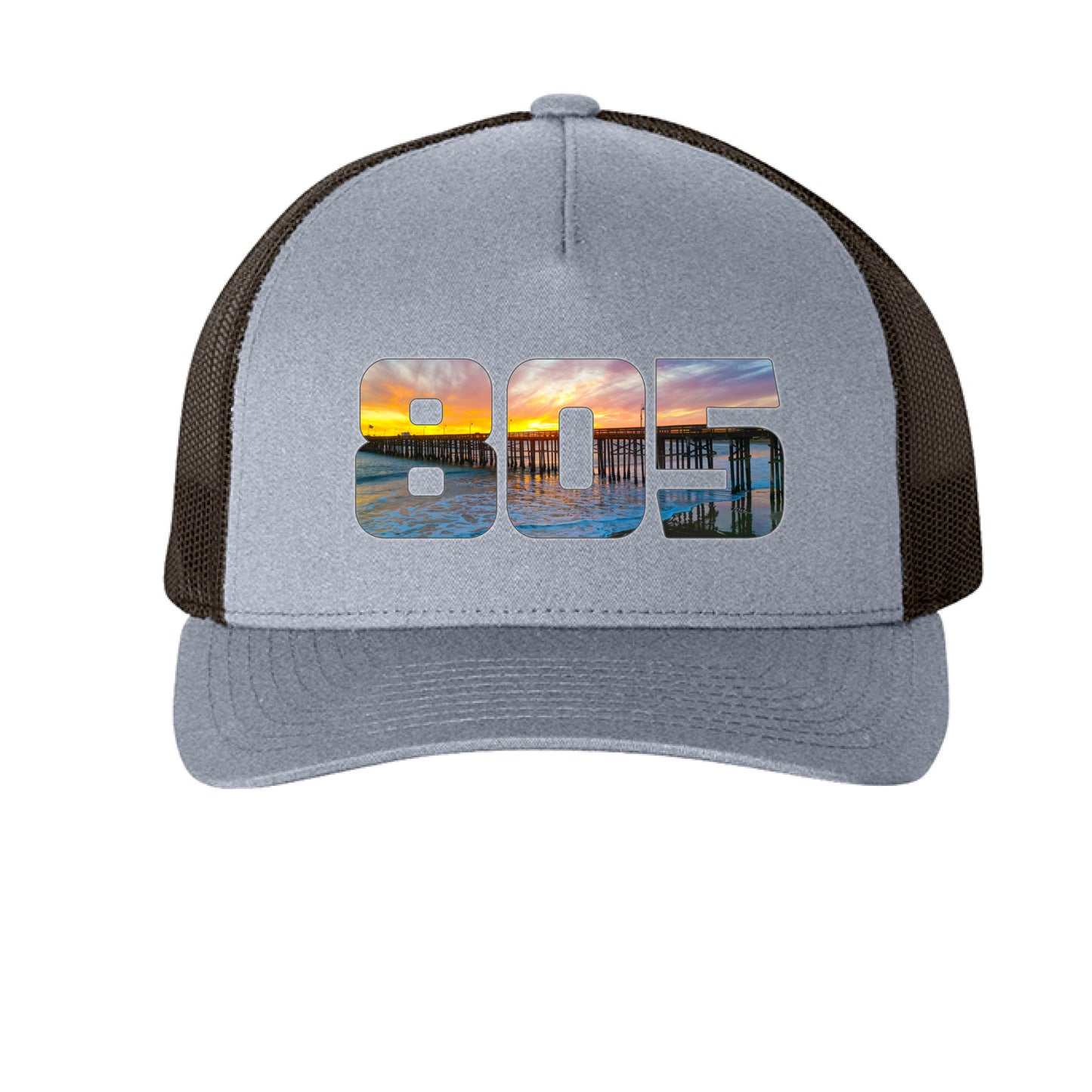 Heather/ Black - FRONT