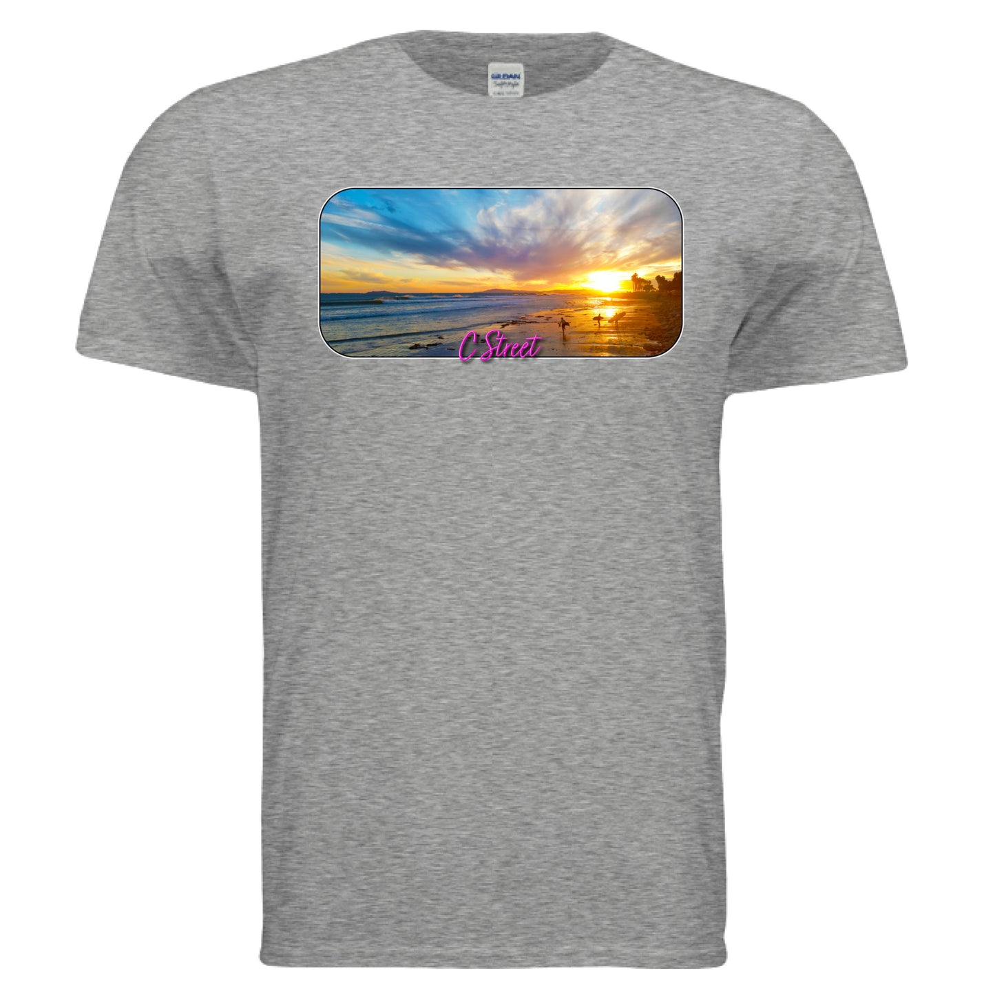 GRAPHITE HEATHER - FRONT