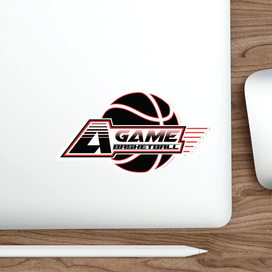 A Game Basketball Die-Cut Sticker