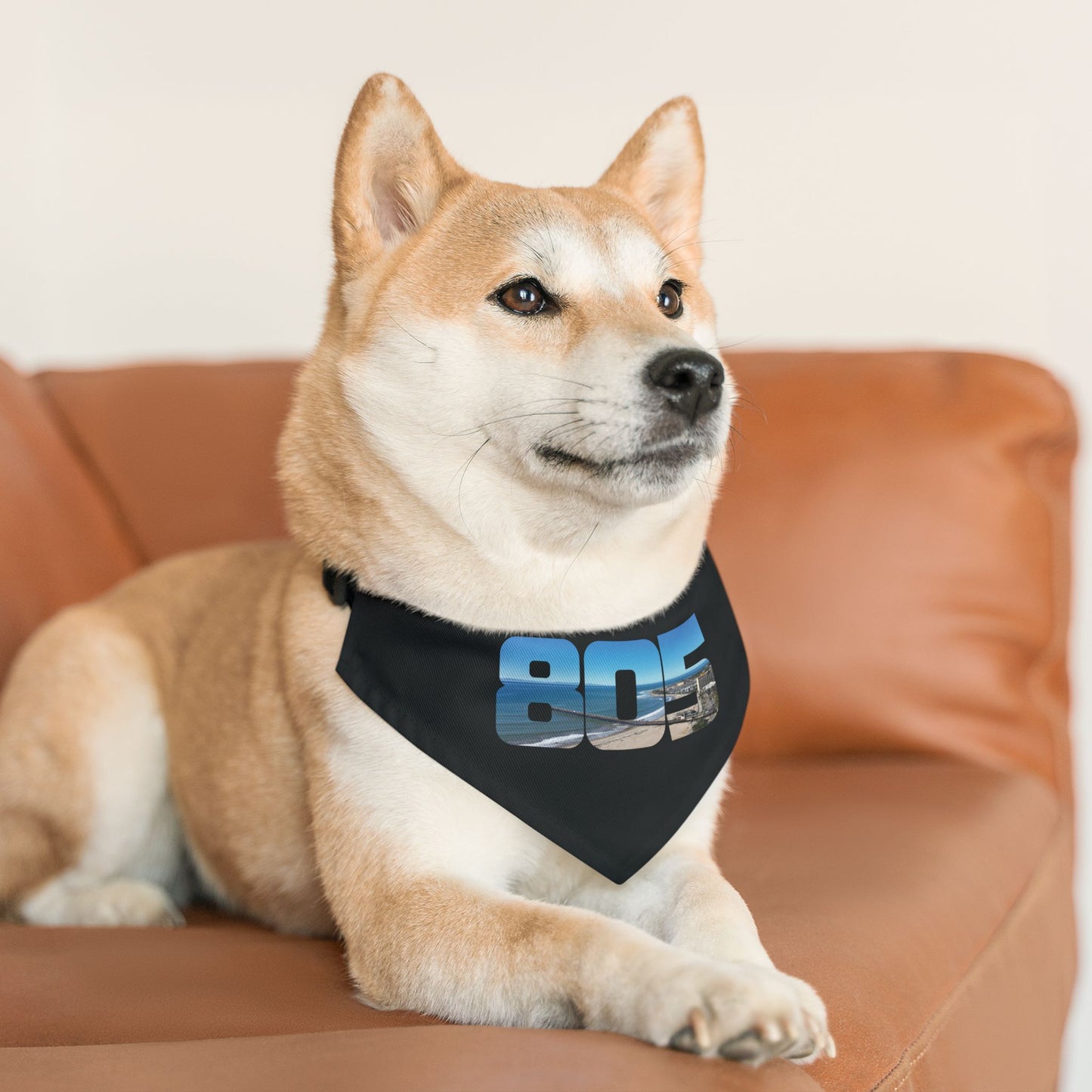 805 Blue Skies Pet Bandana Collar