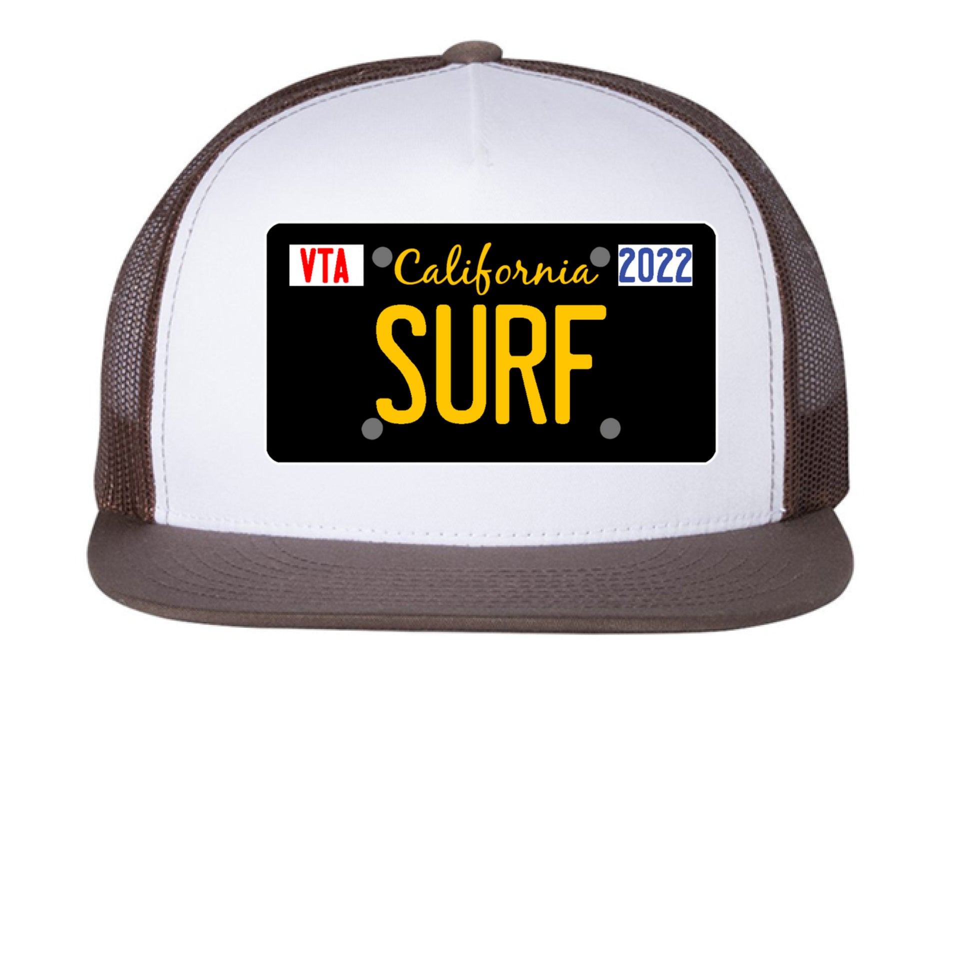 Brown/ White/ Brown - FRONT