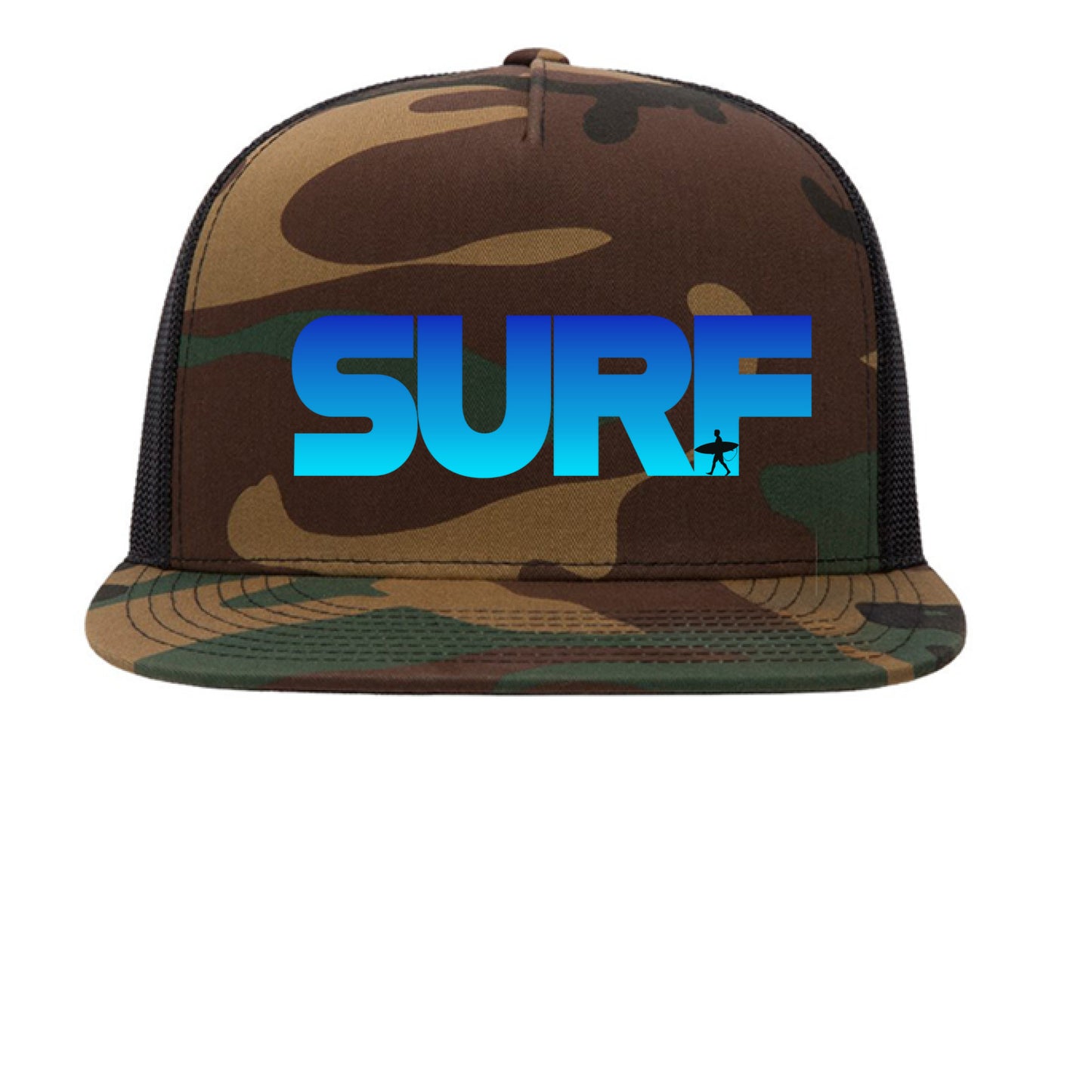 Green Camo/ Black - FRONT