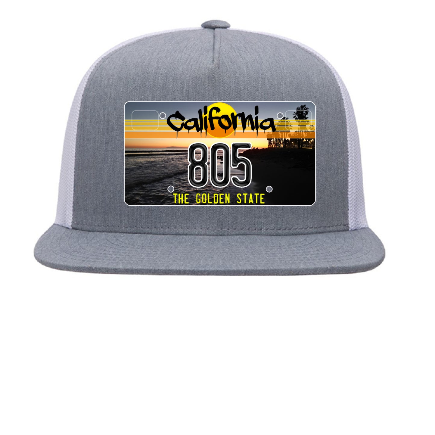 Heather/ White - FRONT