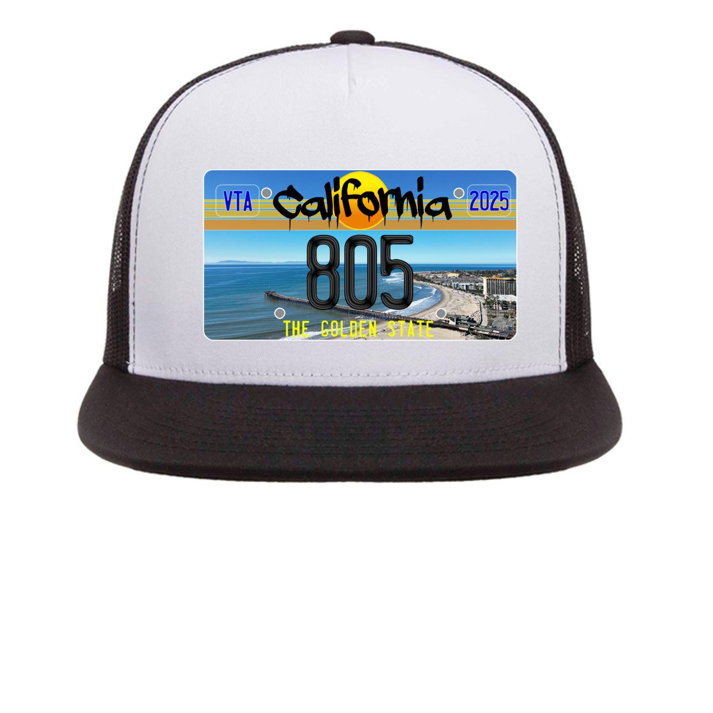 Black/ White/ Black - FRONT