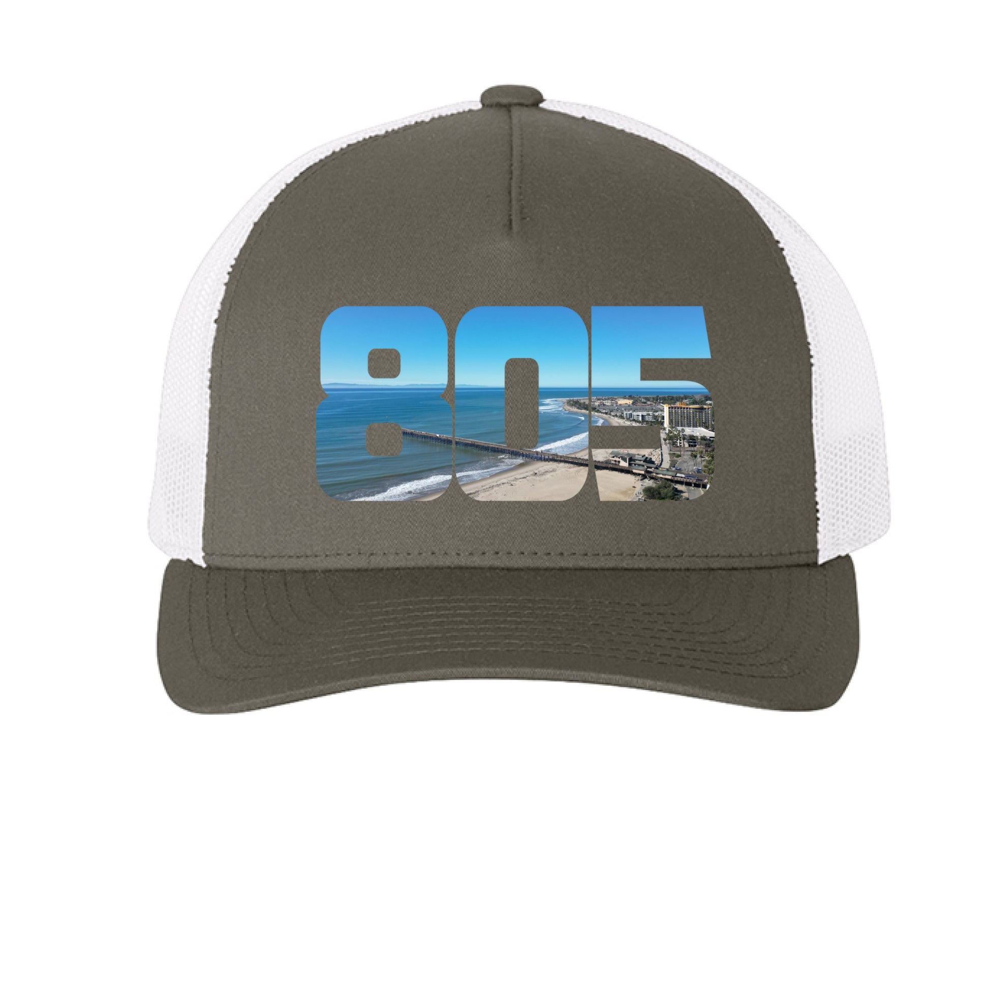 Charcoal/ White - FRONT