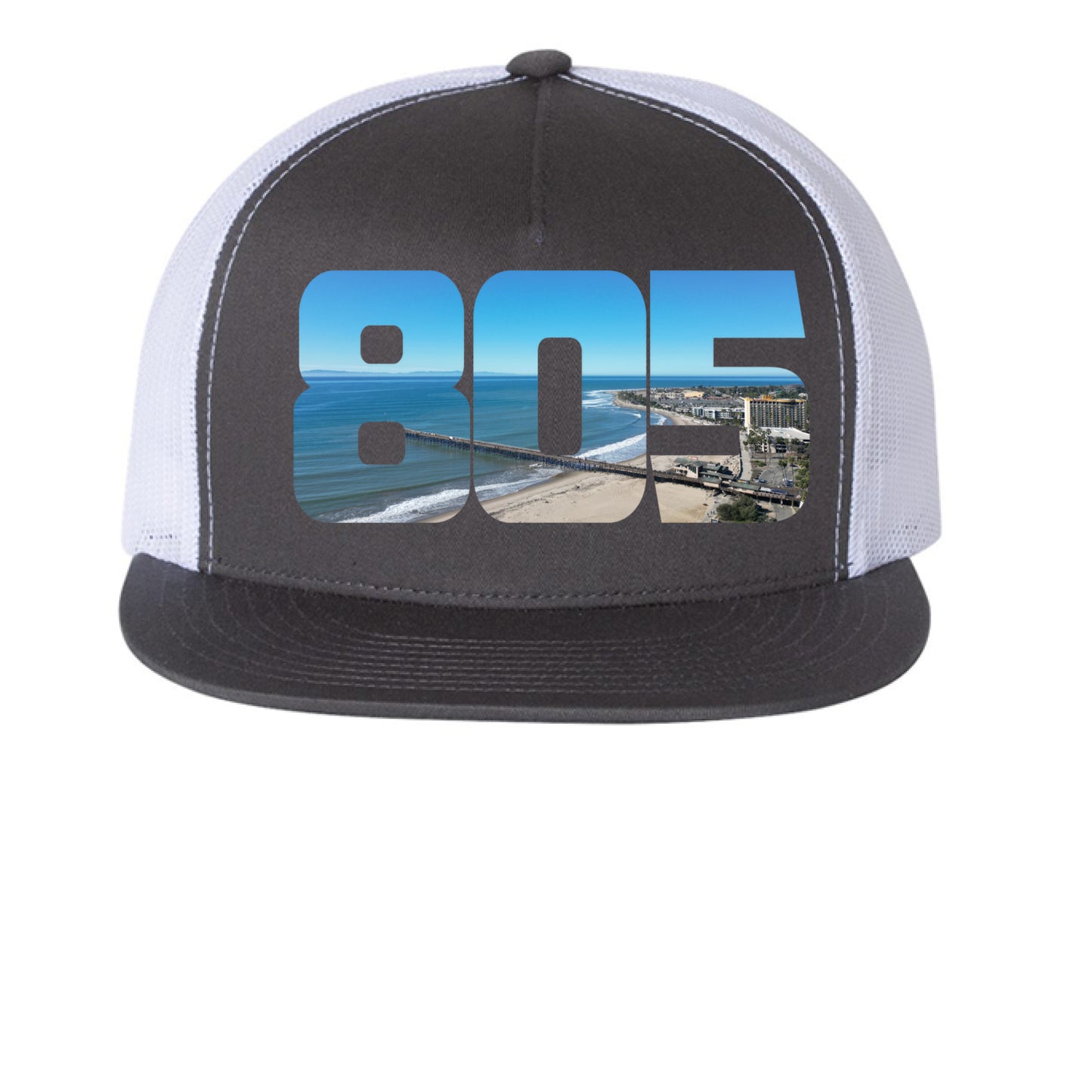 Charcoal/ White - FRONT