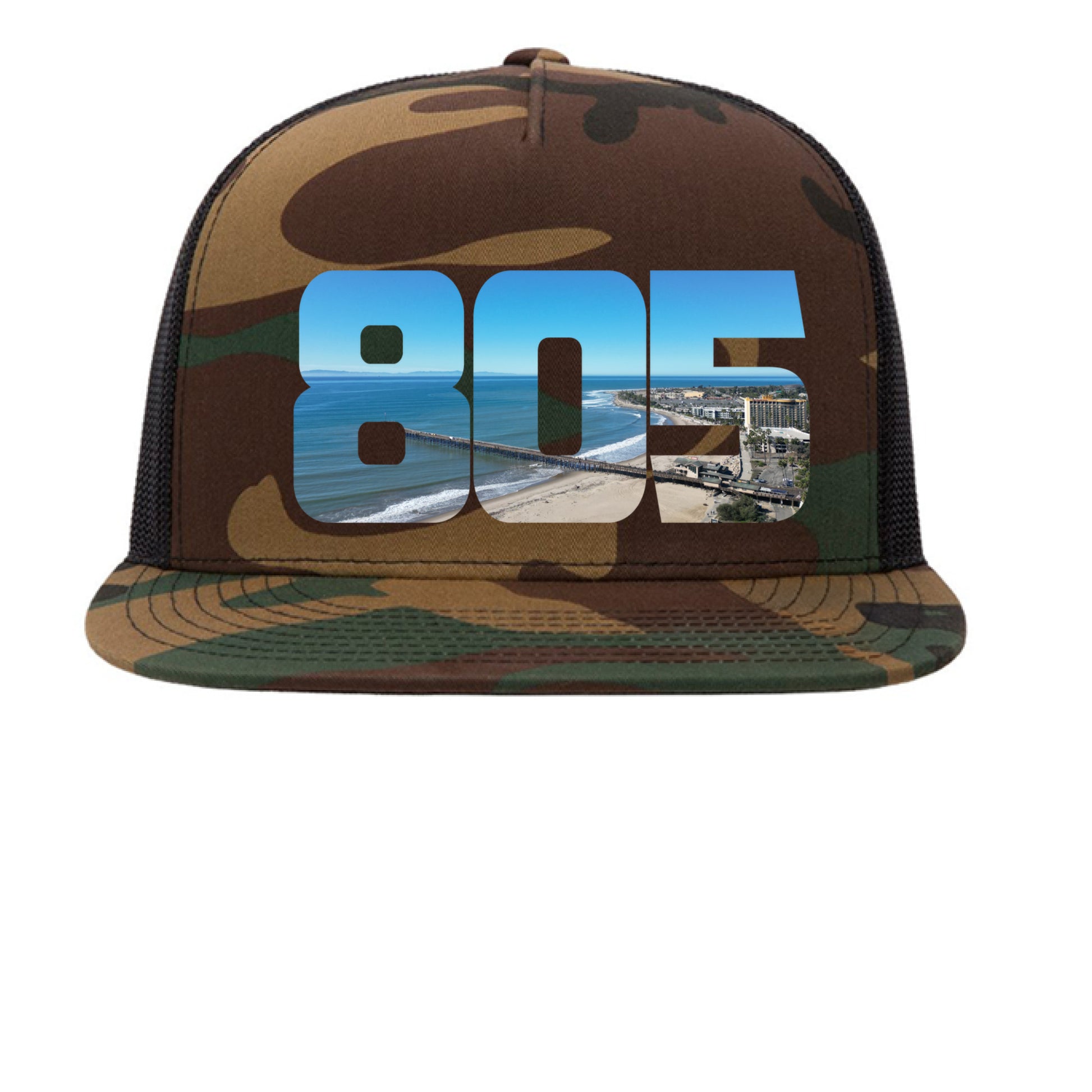 Green Camo/ Black - FRONT