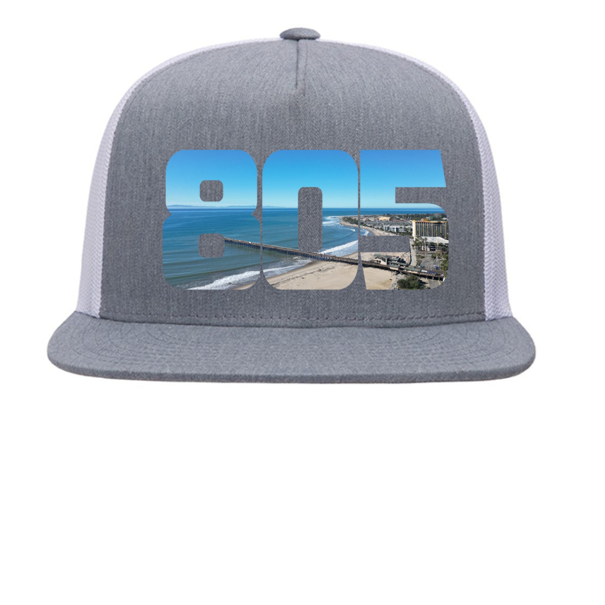 Heather/ White - FRONT