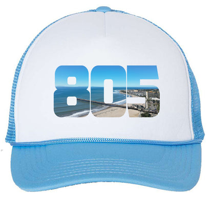 White/ Baby Blue - FRONT