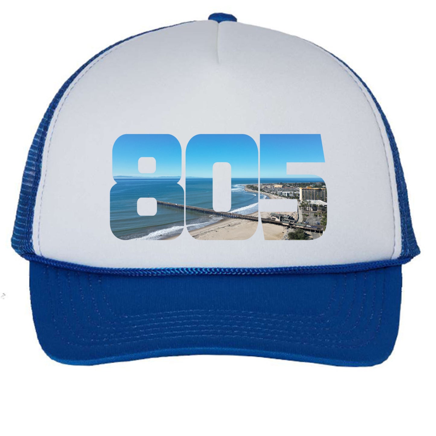 White/ Royal - FRONT