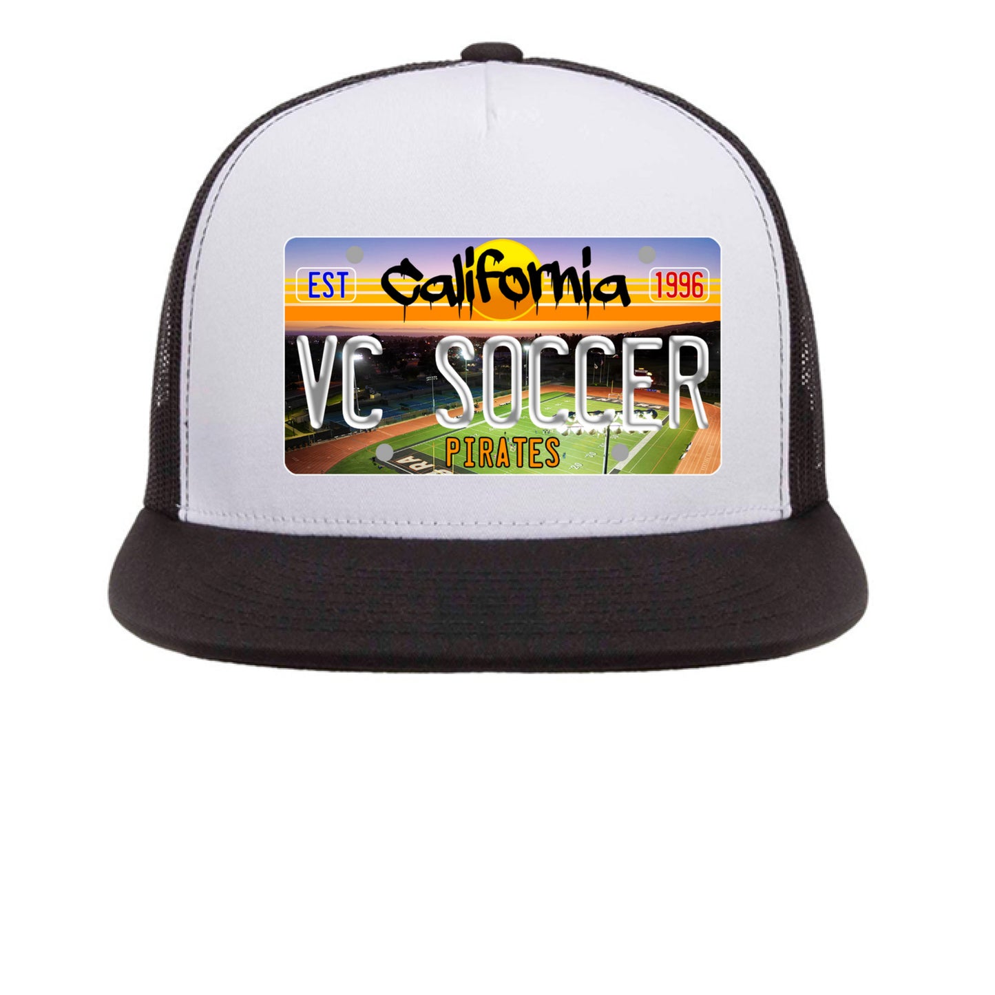 Black/ White/ Black - FRONT