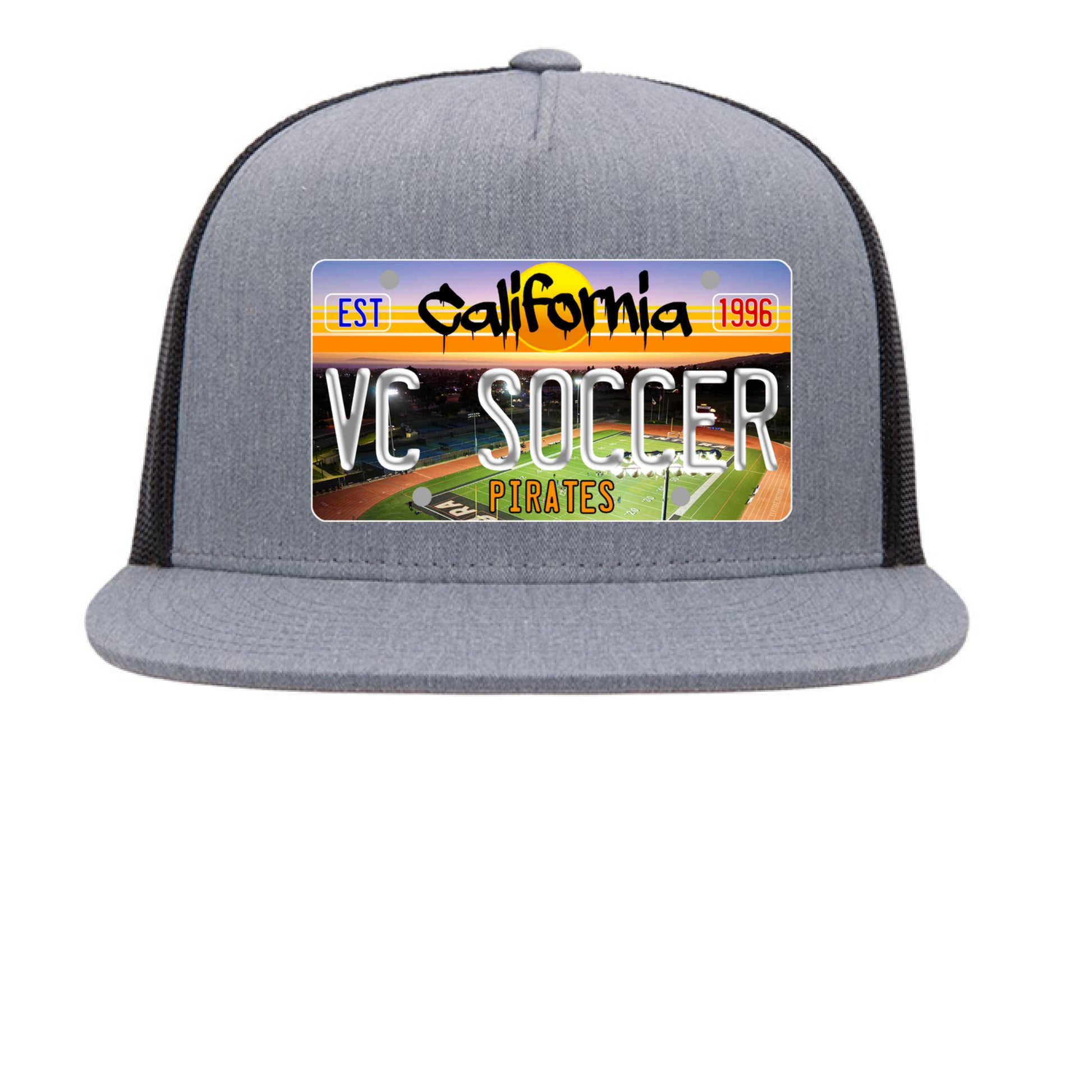 Heather/ Black - FRONT