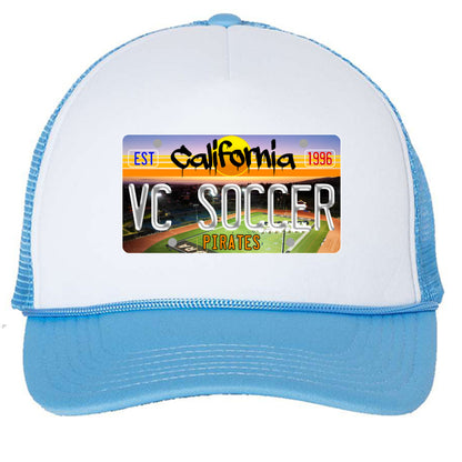 White/ Baby Blue - FRONT