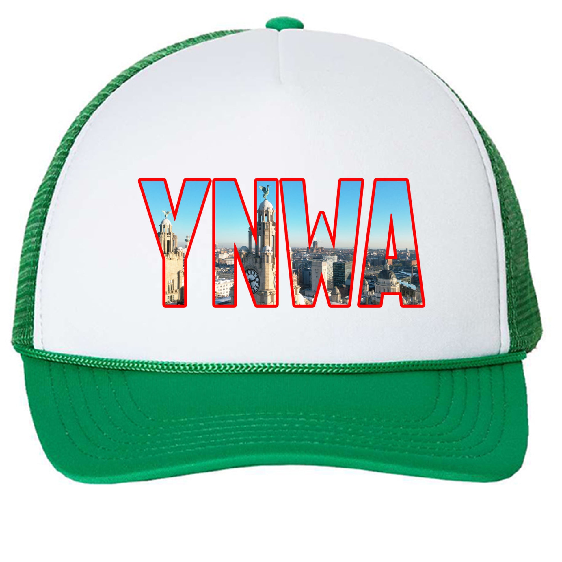 White/ Kelly - FRONT