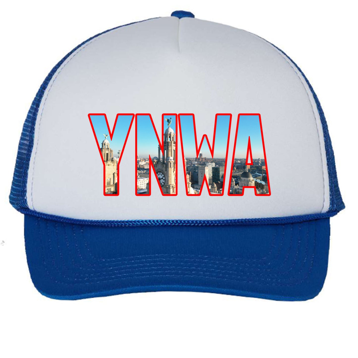 White/ Royal - FRONT