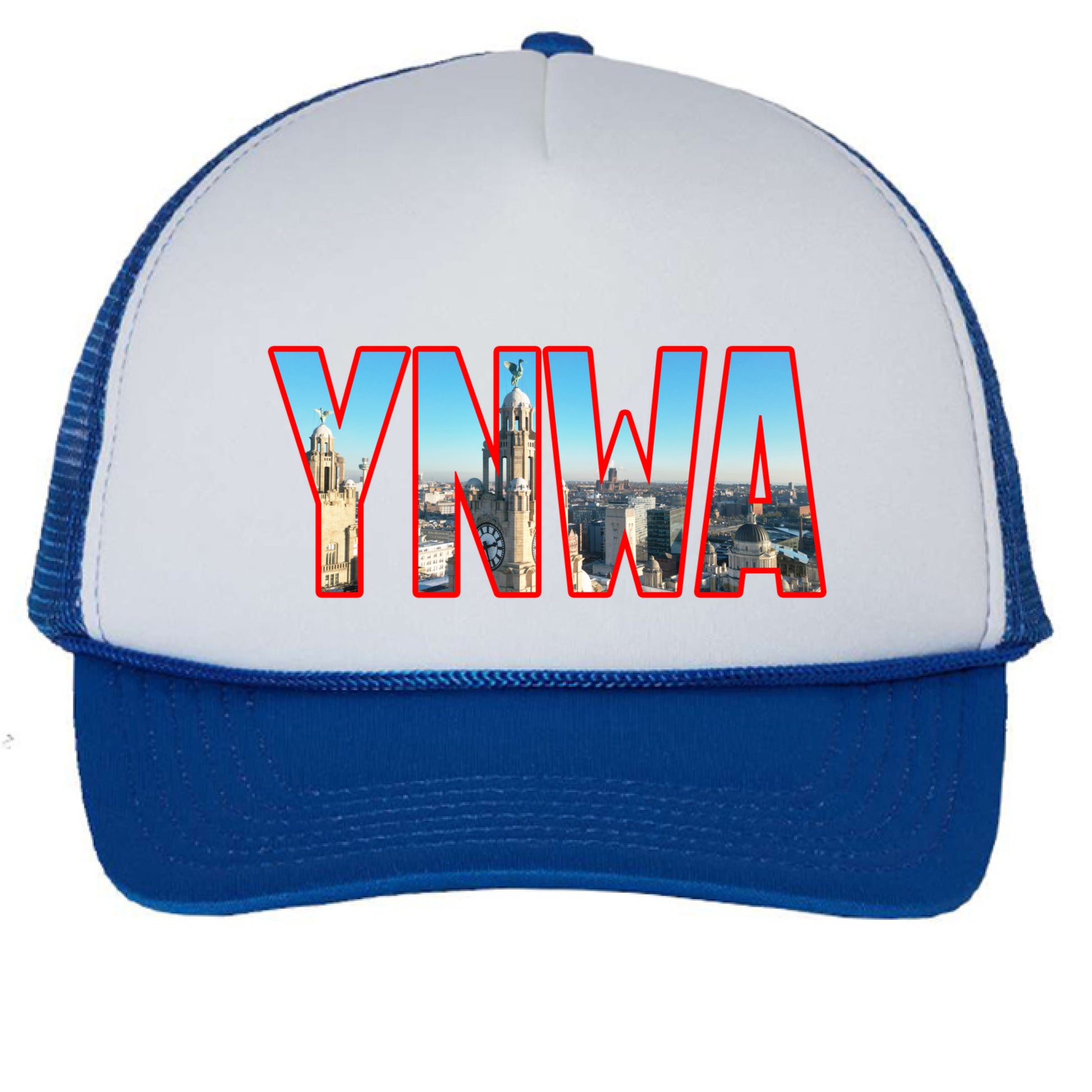 White/ Royal - FRONT