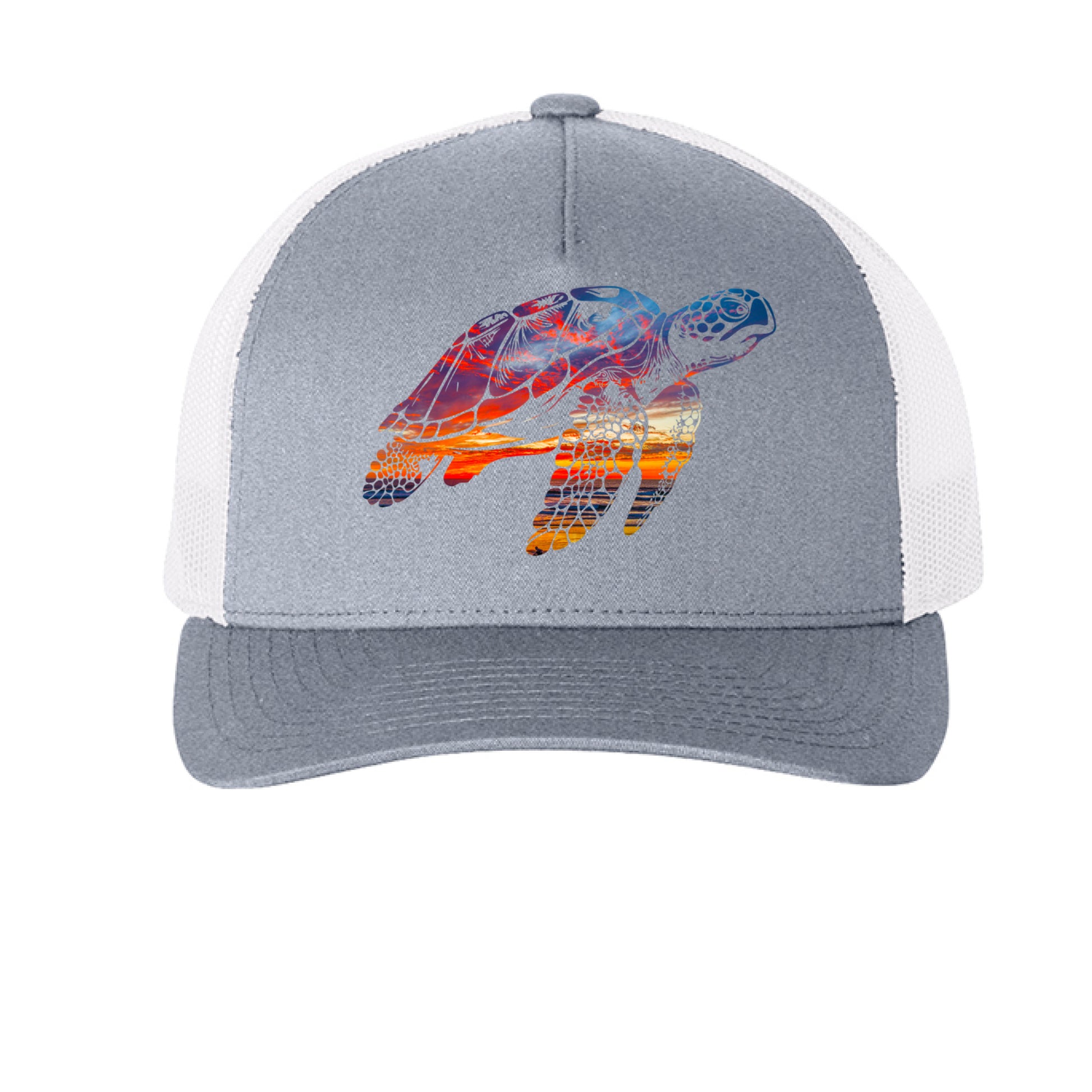 Heather/ White - FRONT