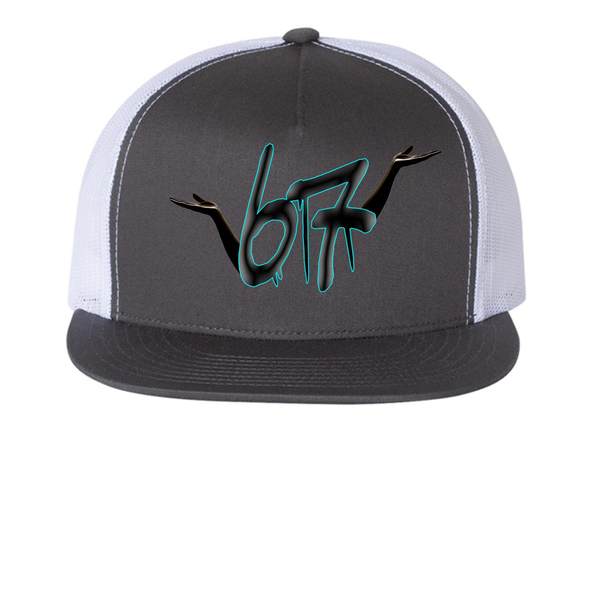 Charcoal/ White - FRONT