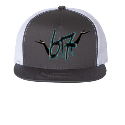 Charcoal/ White - FRONT