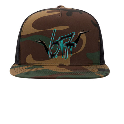 Green Camo/ Black - FRONT