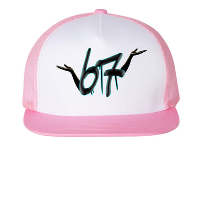 Pink/ White/ Pink - FRONT