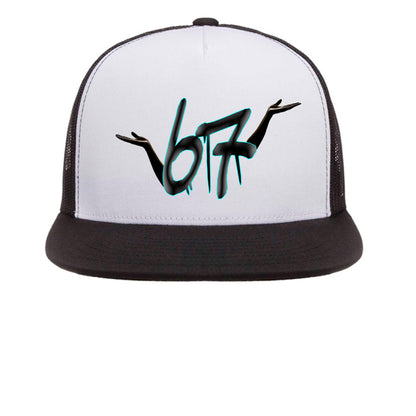 Black/ White/ Black - FRONT