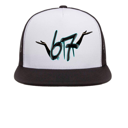 Black/ White/ Black - FRONT