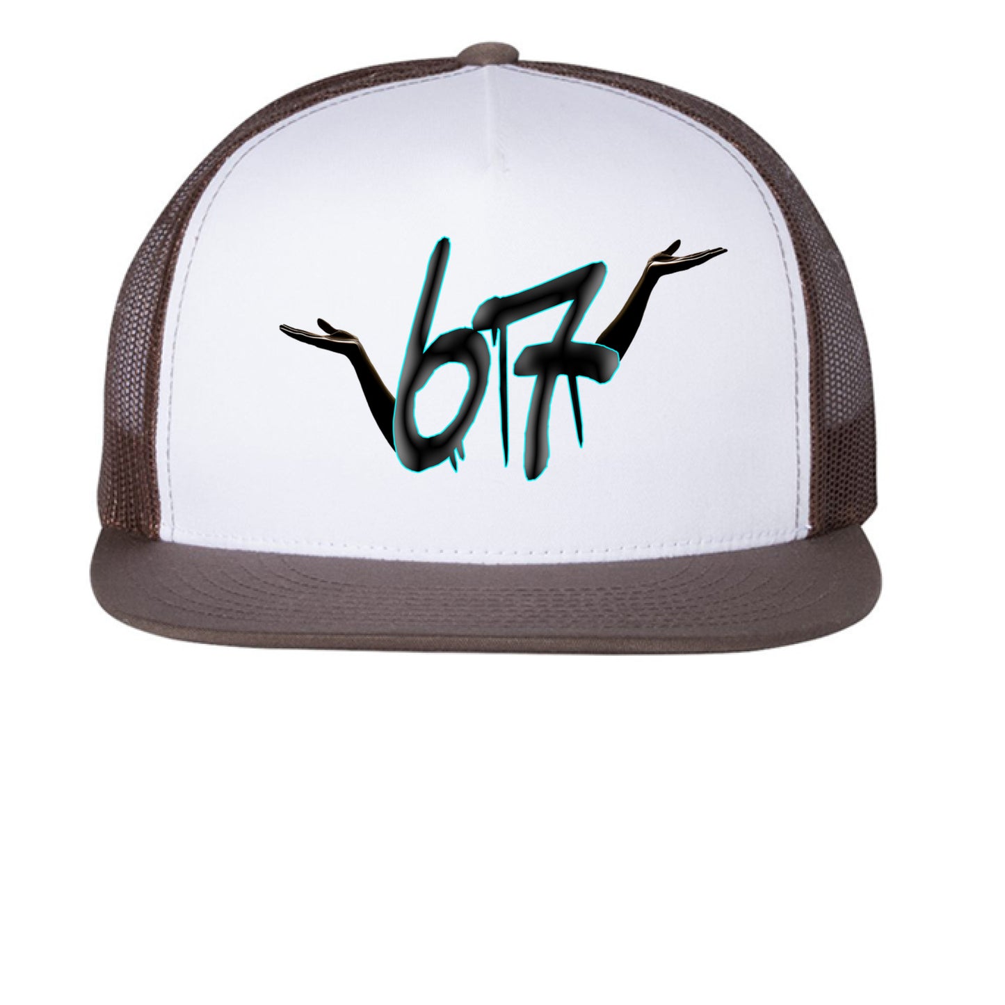 Brown/ White/ Brown - FRONT