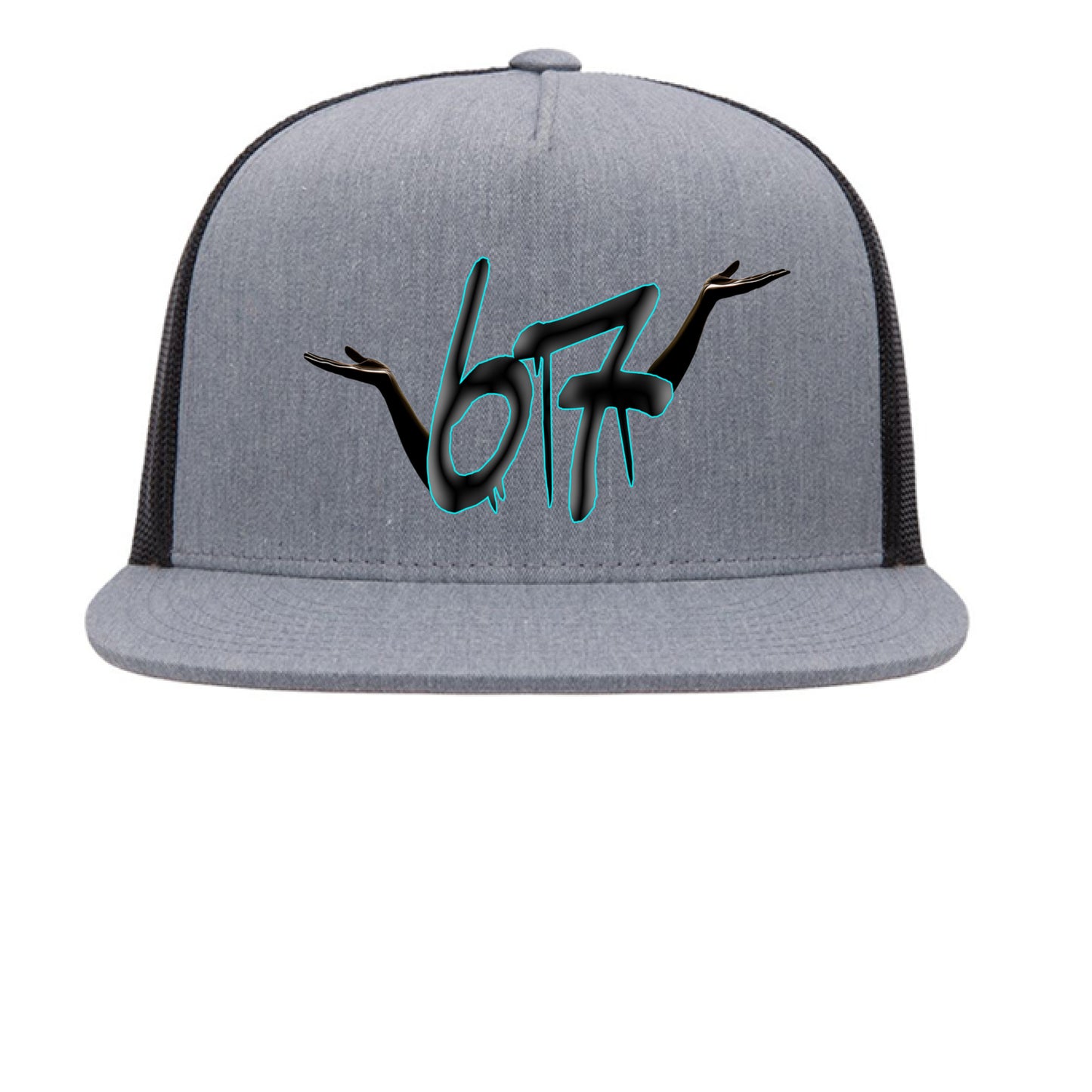 Heather/ Black - FRONT