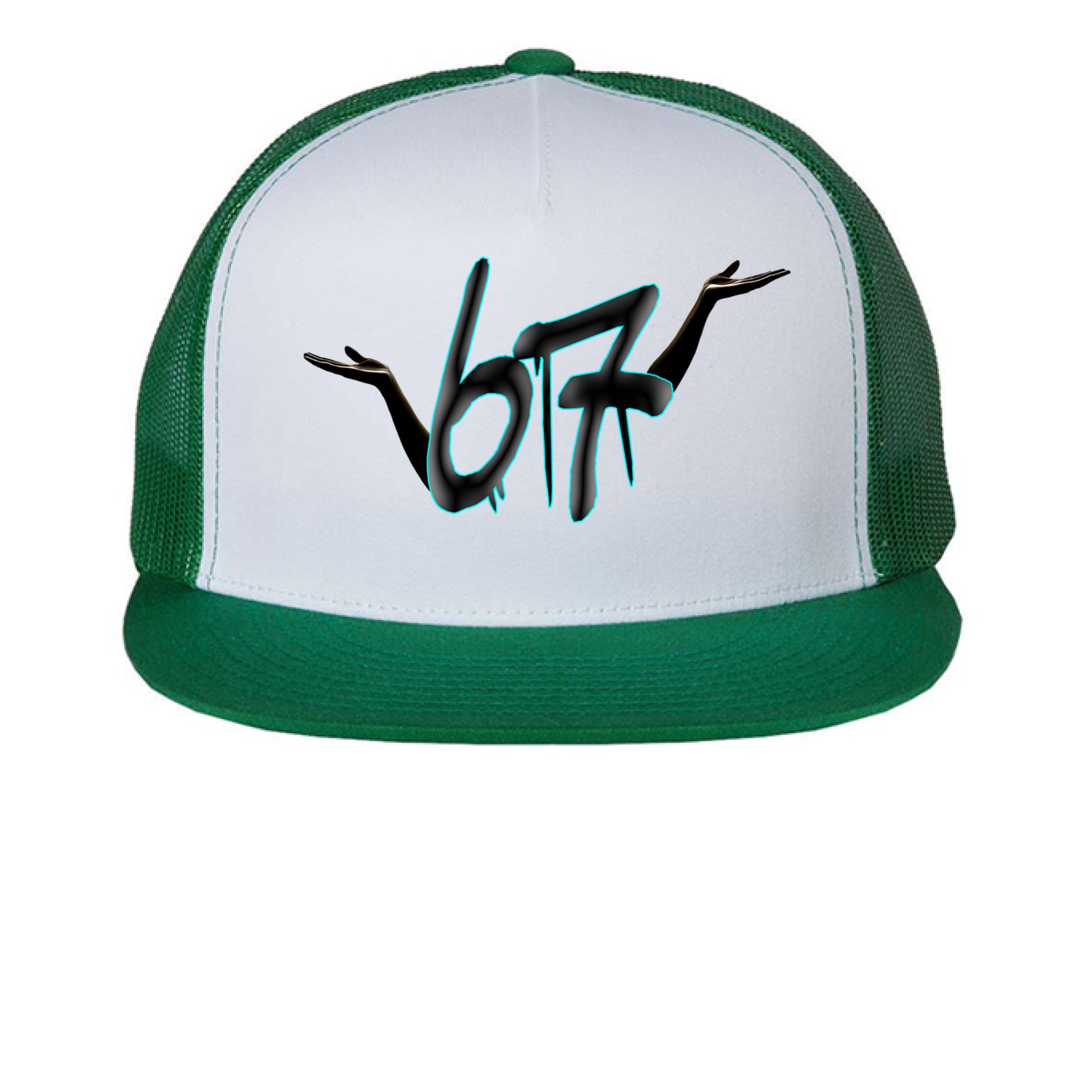 Kelly/ White/ Kelly - FRONT