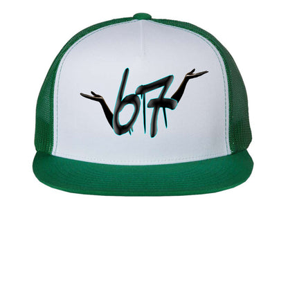 Kelly/ White/ Kelly - FRONT