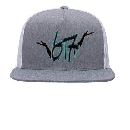 Heather/ White - FRONT