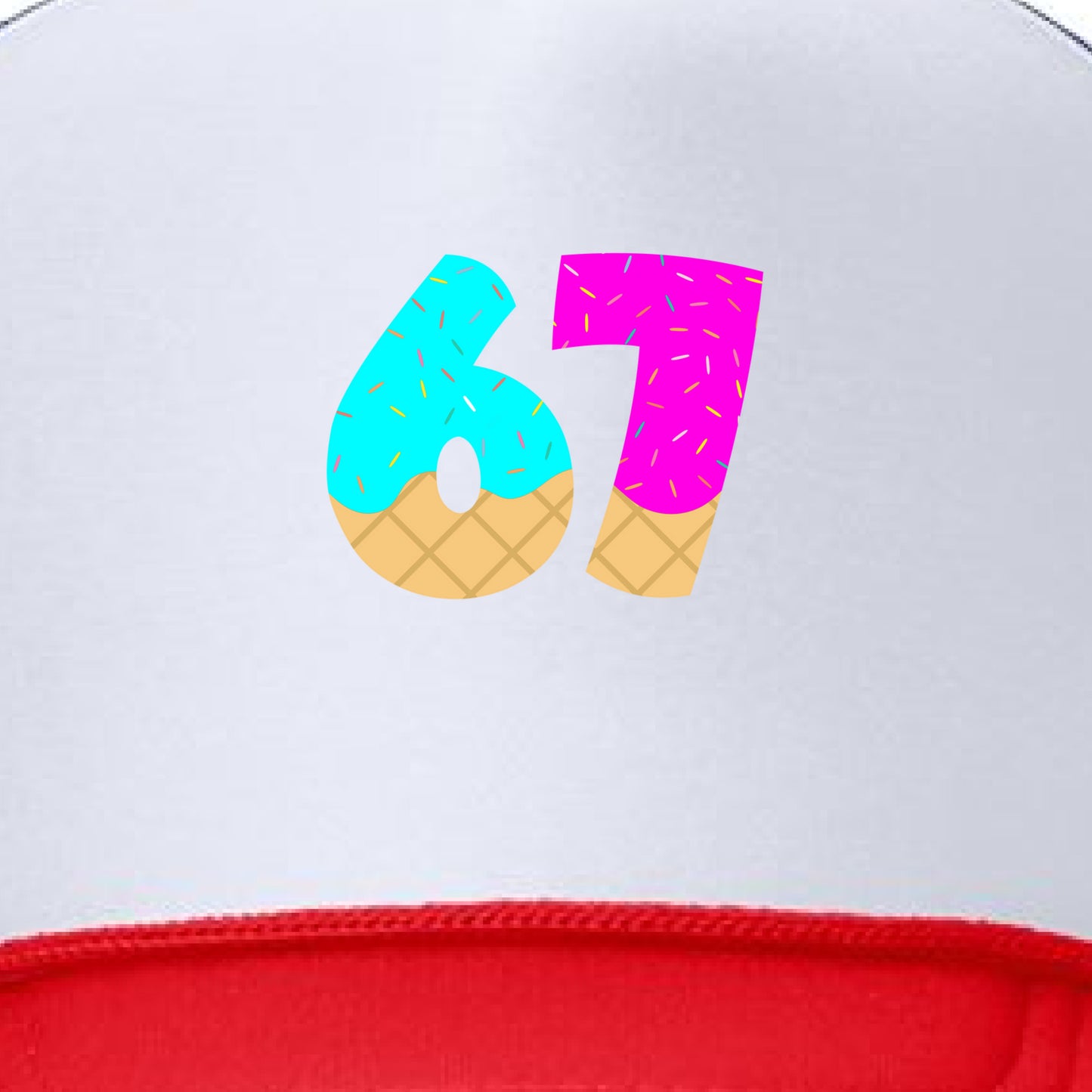 White/ Royal/ Red - FRONT