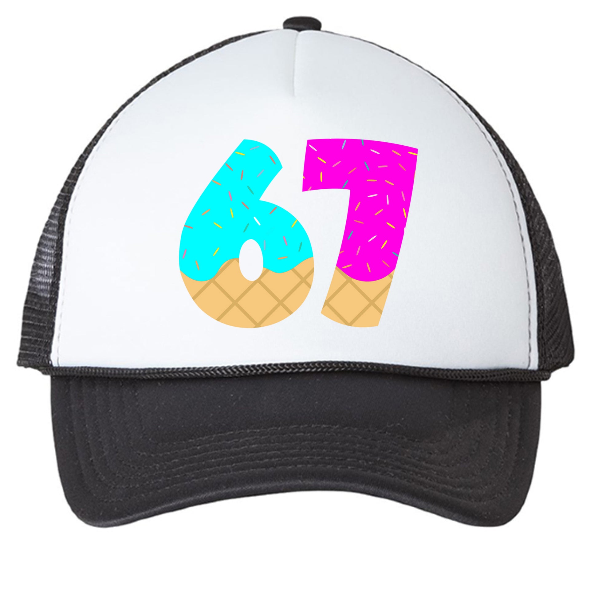 White/ Black - FRONT