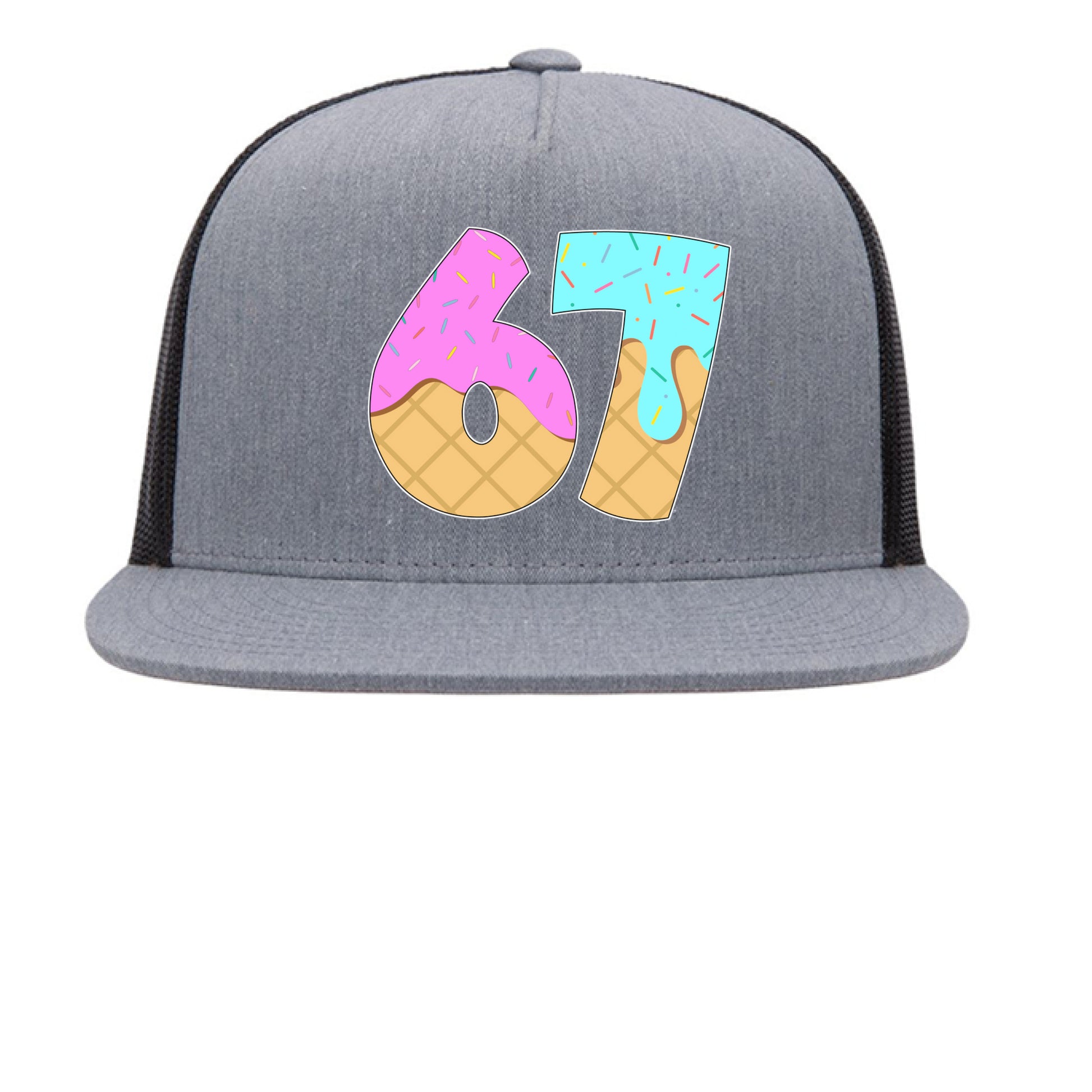 Heather/ Black - FRONT