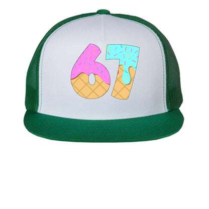 Kelly/ White/ Kelly - FRONT