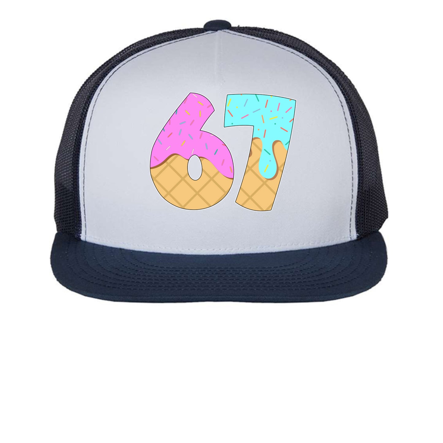 Navy/ White/ Navy - FRONT