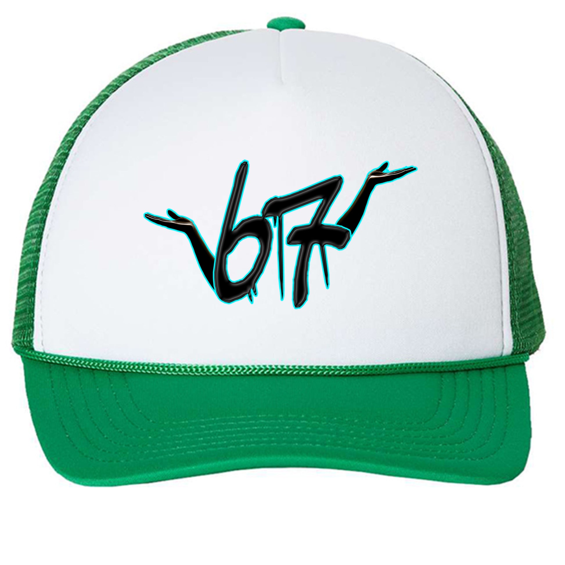 White/ Kelly - FRONT