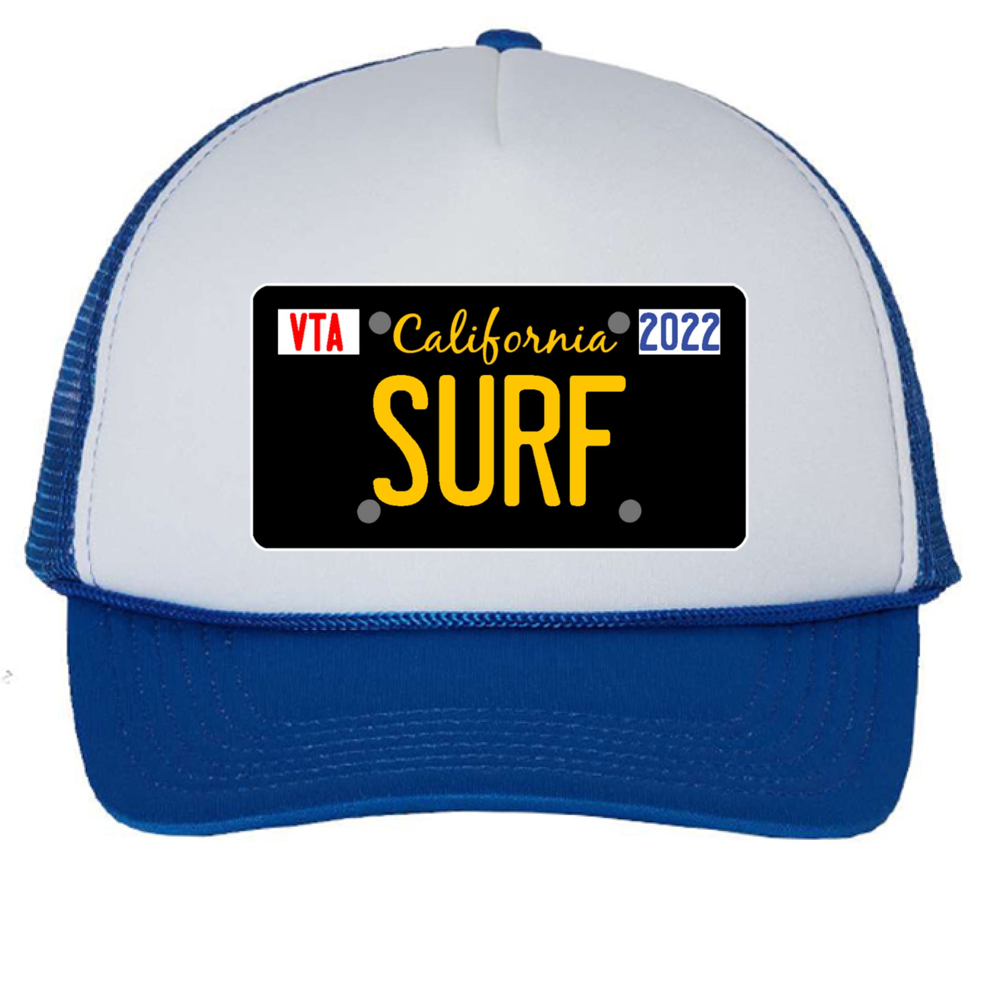 White/ Royal - FRONT