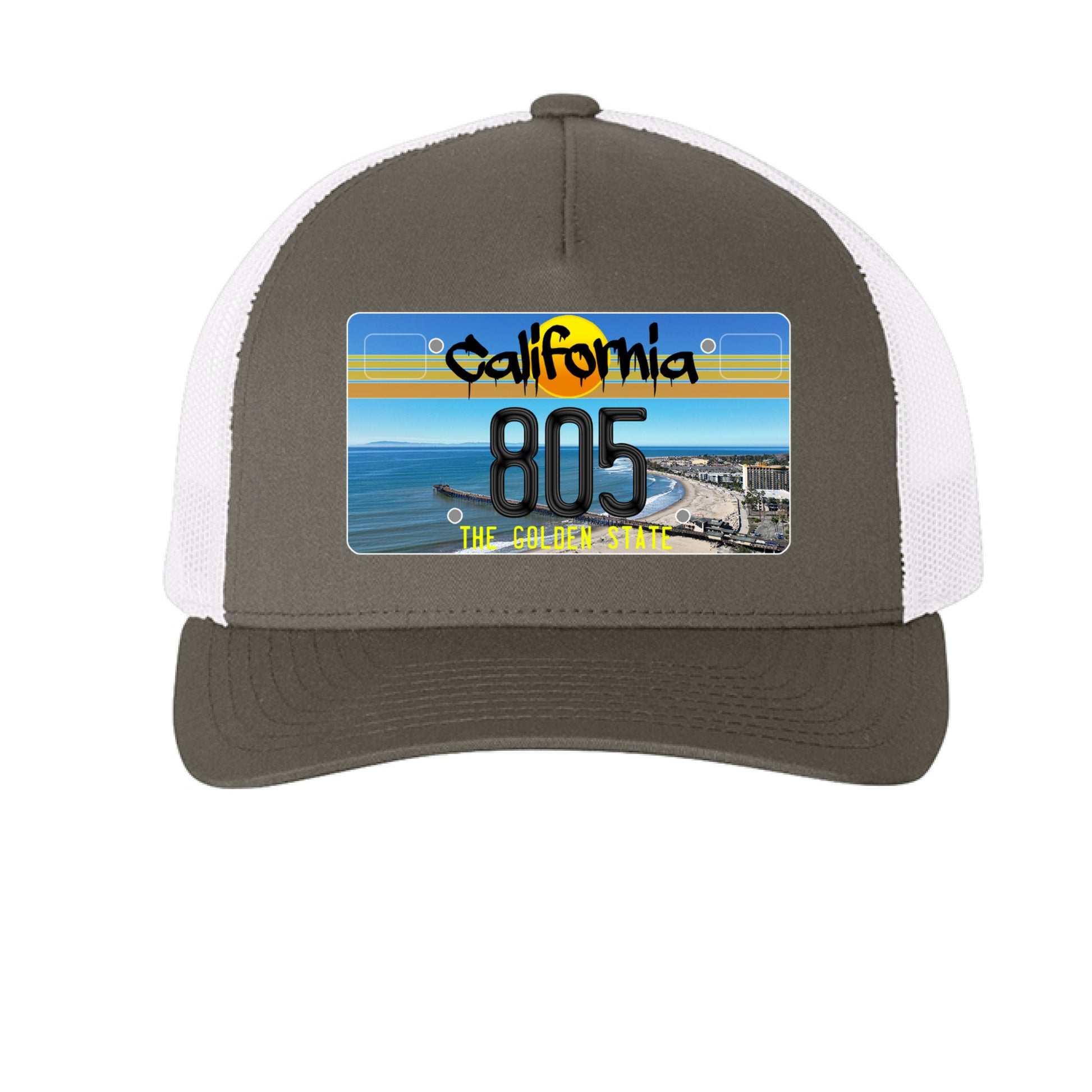 Charcoal/ White - FRONT