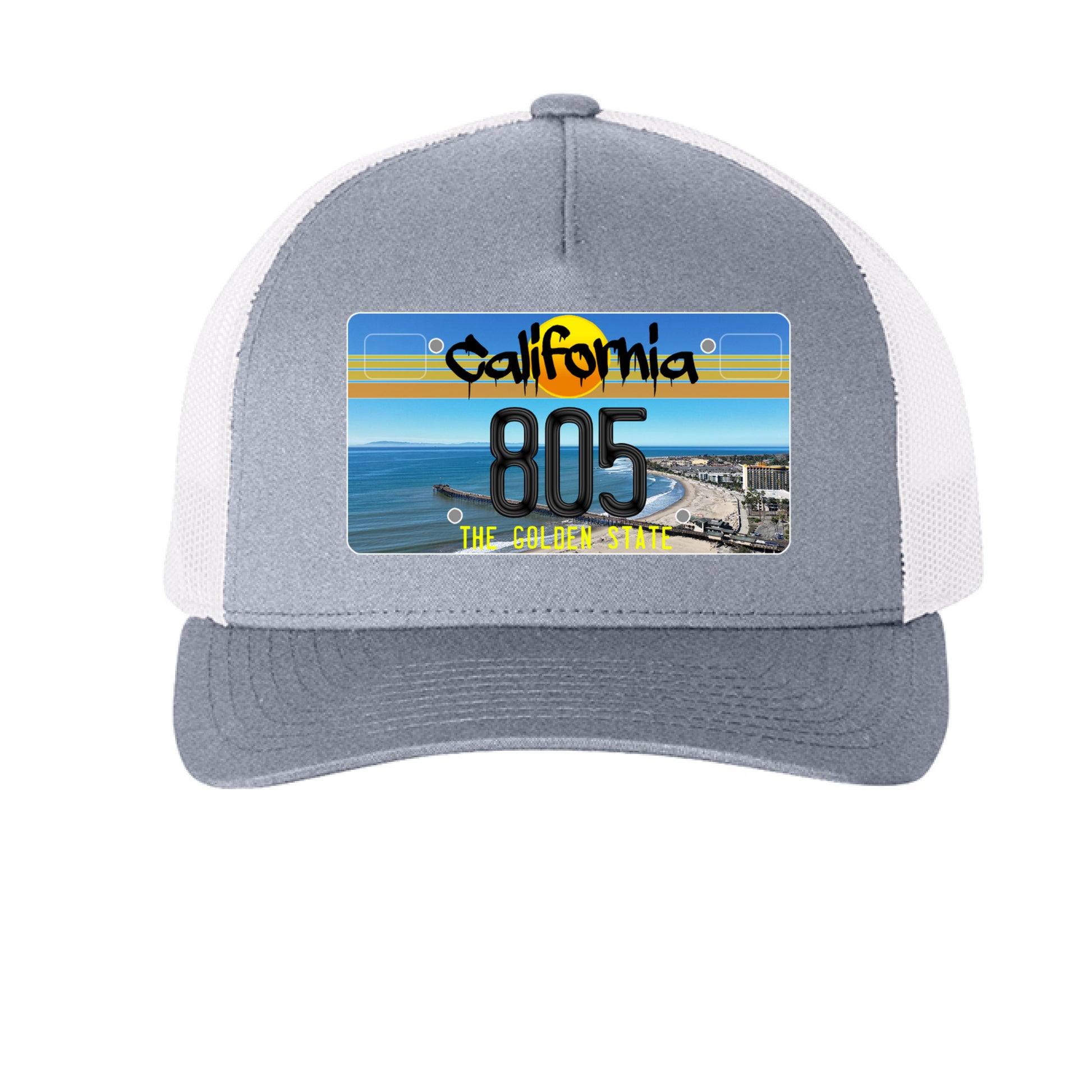 Heather/ White - FRONT