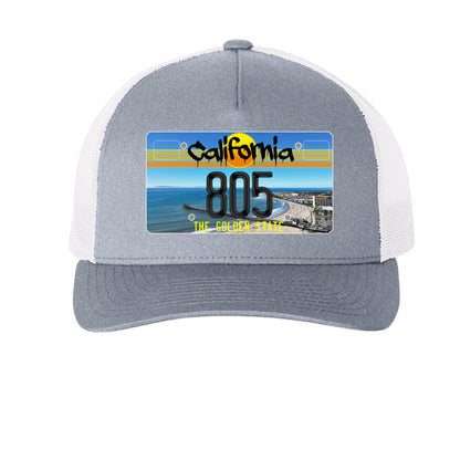 Heather/ White - FRONT