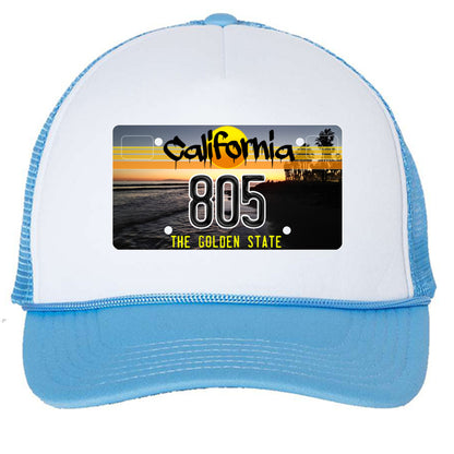 White/ Baby Blue - FRONT