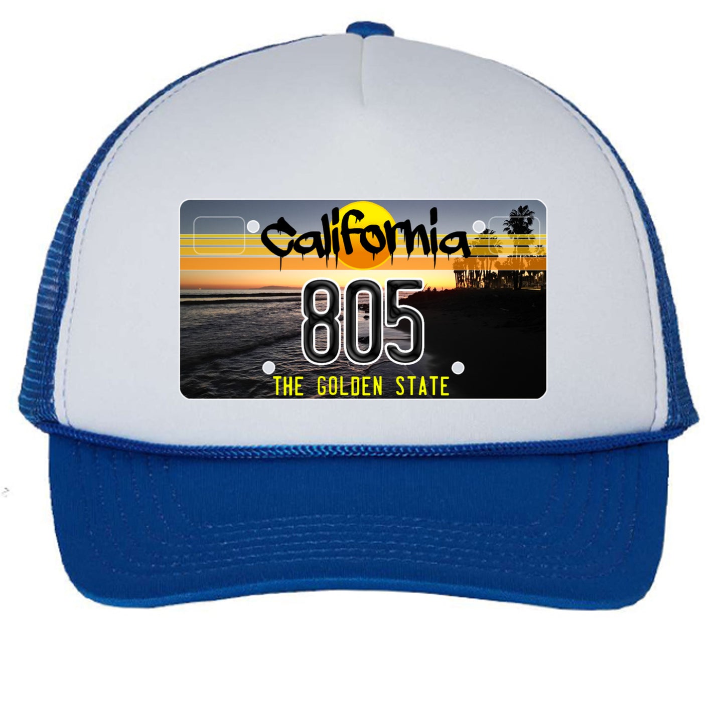 White/ Royal - FRONT