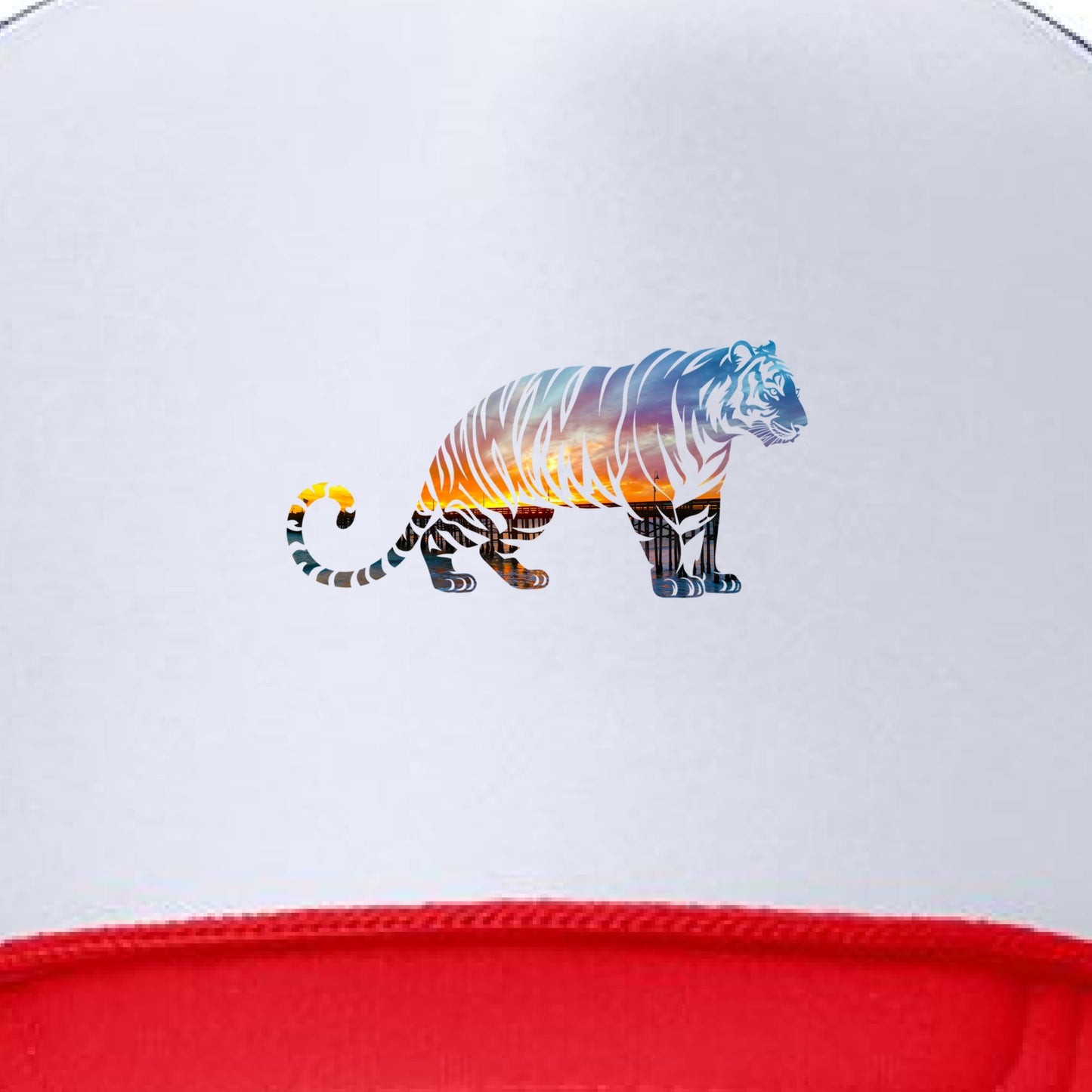 White/ Royal/ Red - FRONT