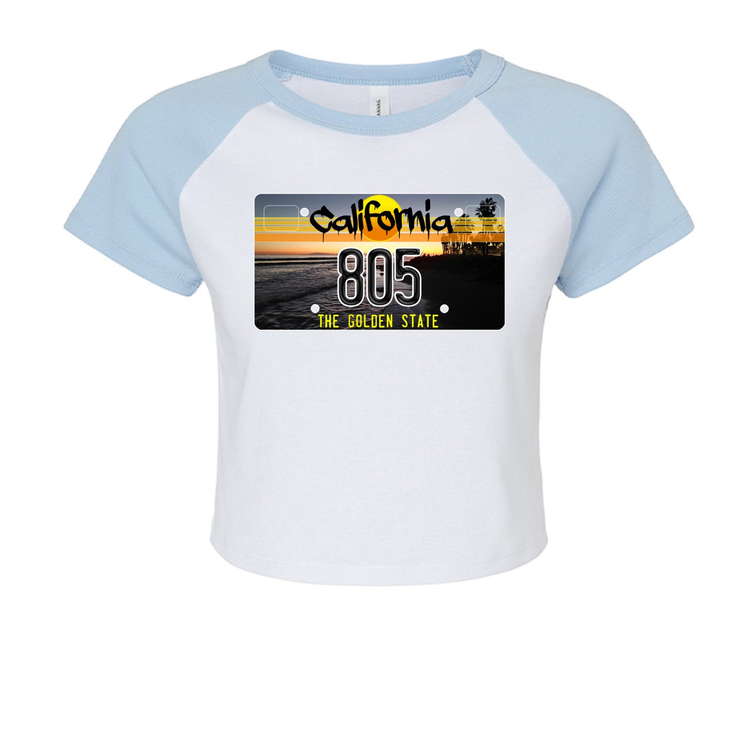 WHITE/ BABY BLUE - FRONT