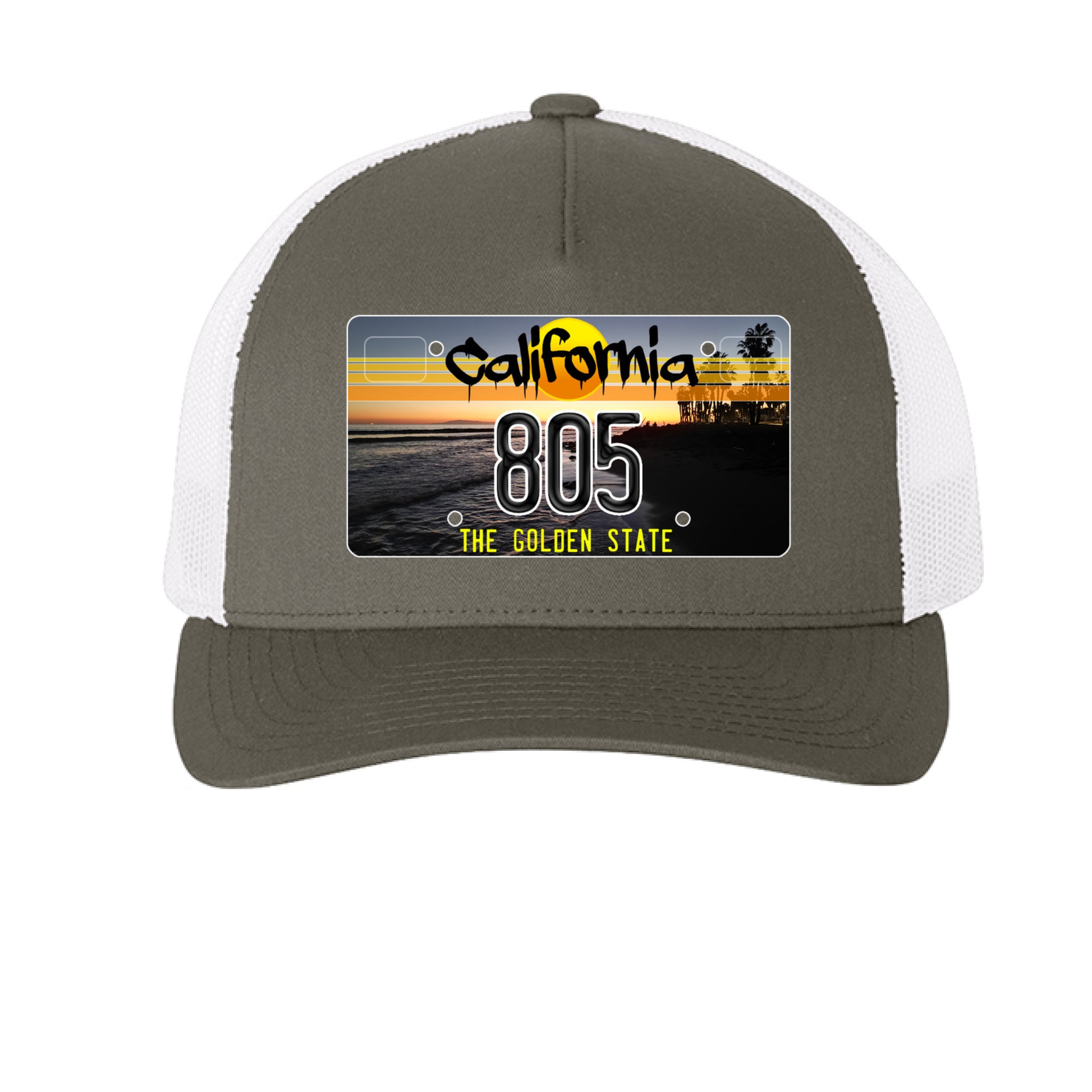 Charcoal/ White - FRONT