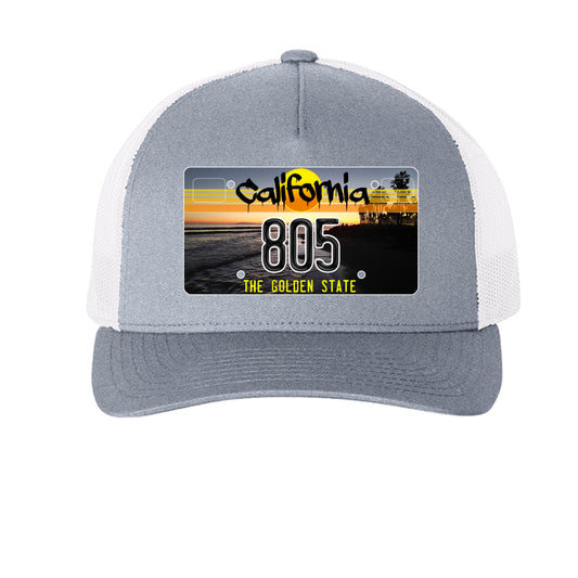 Heather/ White - FRONT